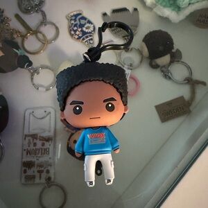 Stranger Things Netflix Lucas Keychain Mystery Bag Clip